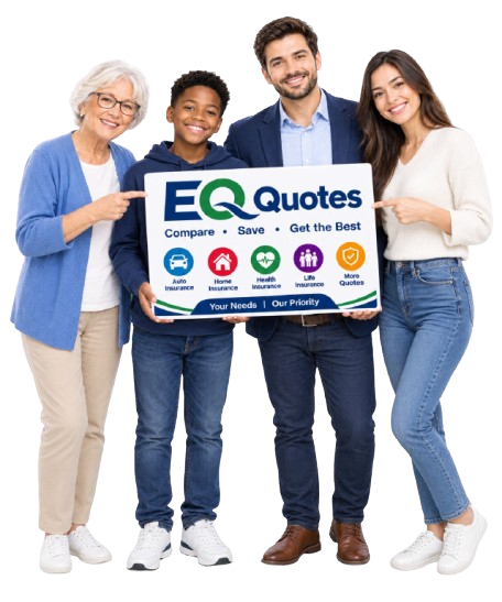 Family reviewing multi quotes for insurance, home services and internet bundles